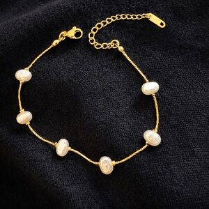 18K stainless steel gold Chain Bracelet
